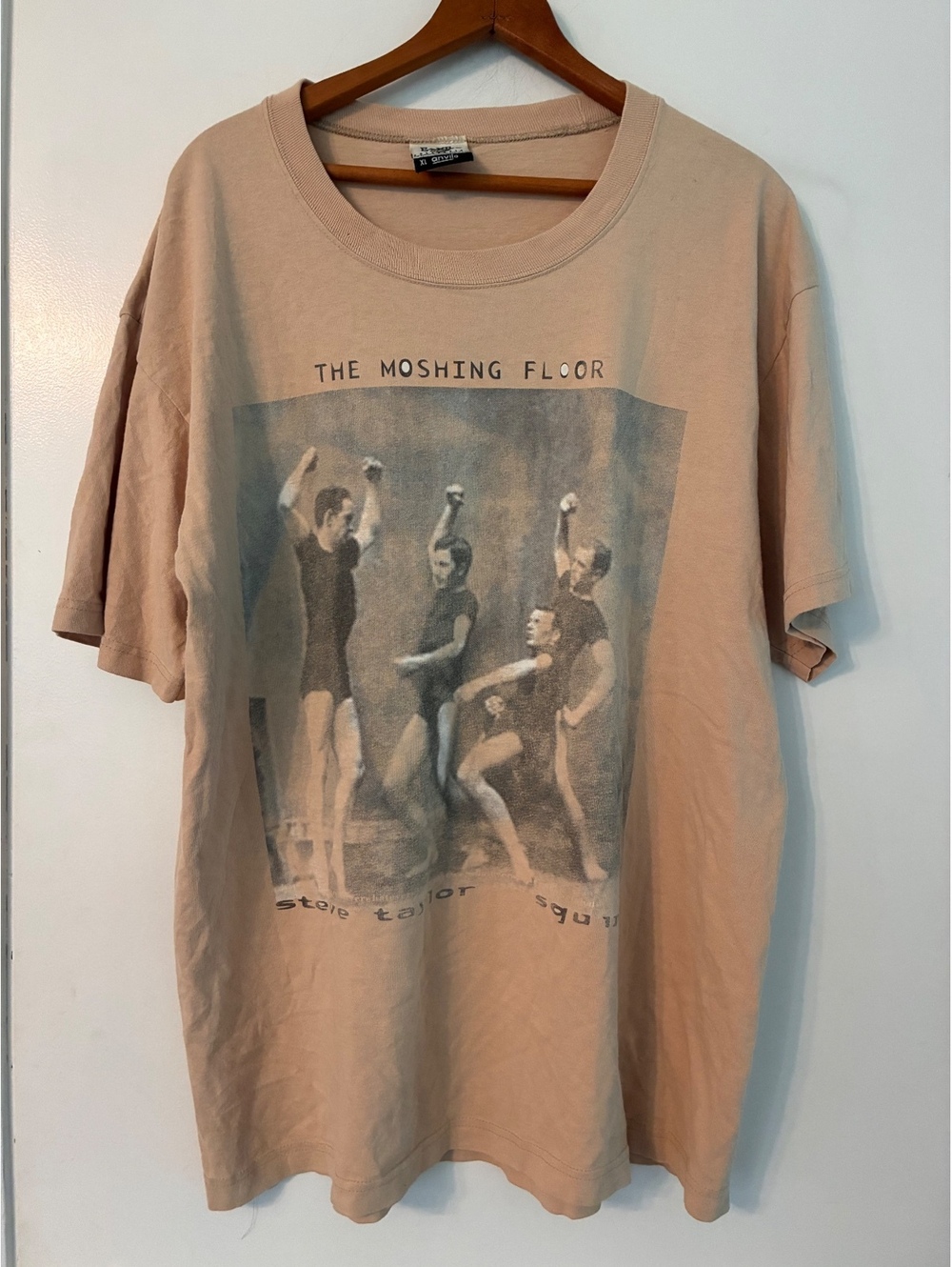 Vintage 1994 Steve Taylor The Moshing Floor Tour T-Shirt Anvil XL